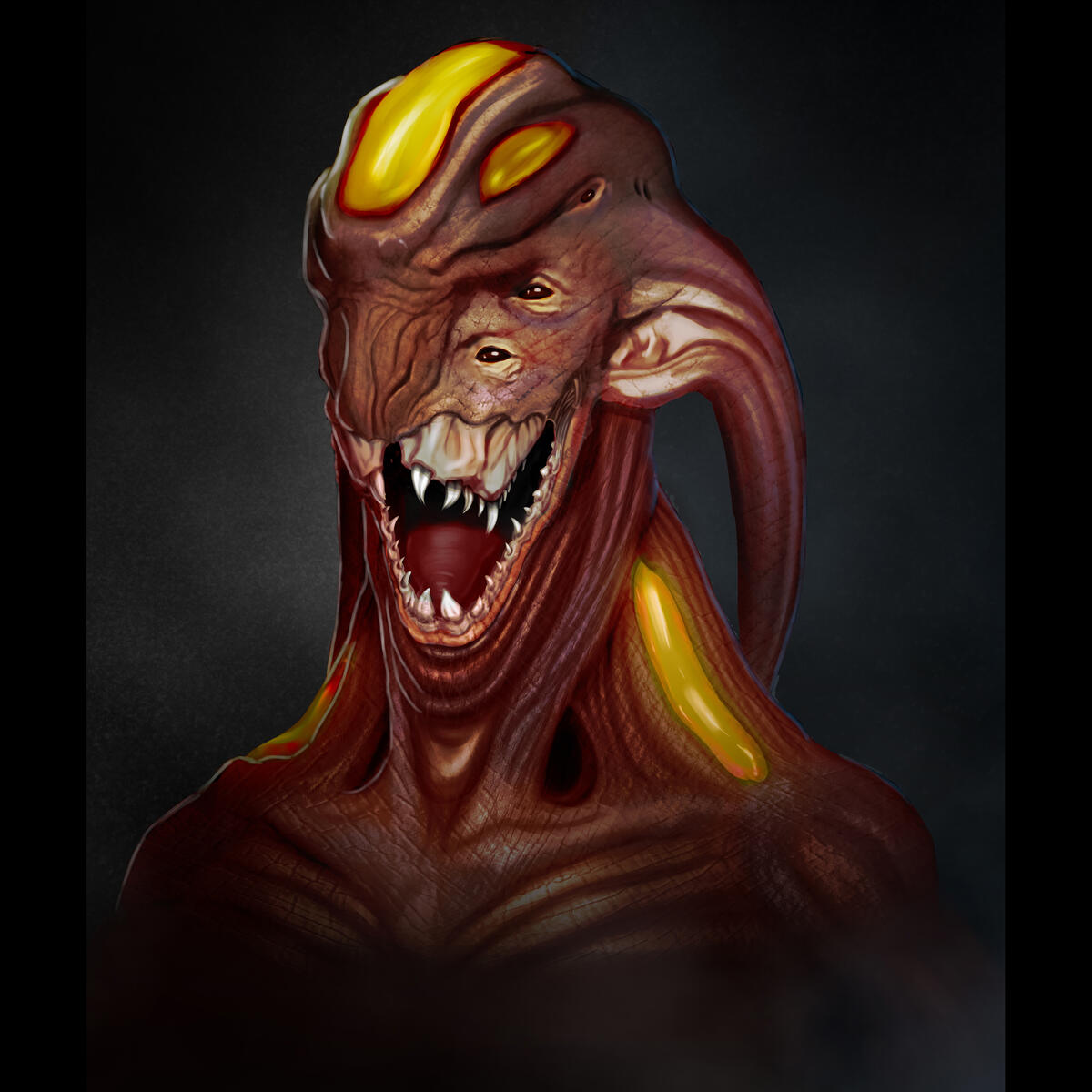 Creature - 3D paint over